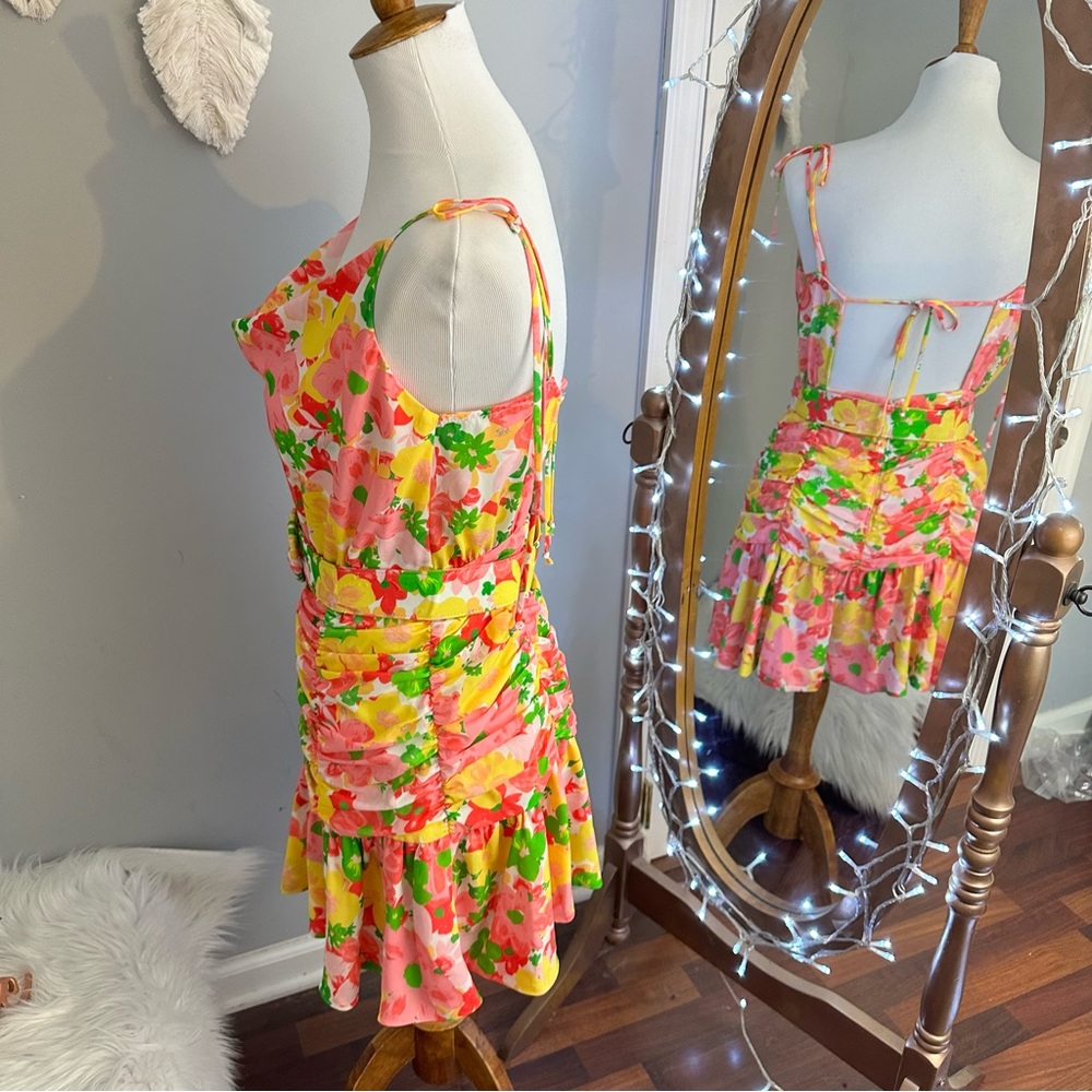 For Love and Lemons Miranda Mini floral dress - Picture 10 of 13